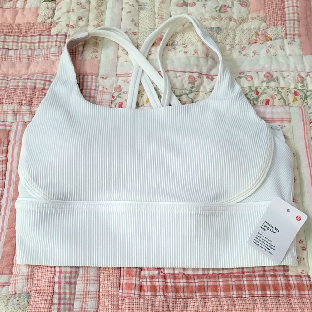Lululemon Energy Bra Long Line Rib